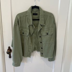 All Saints distressed jacket